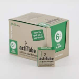 Display: actiTube Aktivkohlefilter EXTRA SLIM ø 6mm 10er in VE20